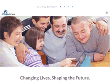 Tablet Screenshot of peoplescare.com
